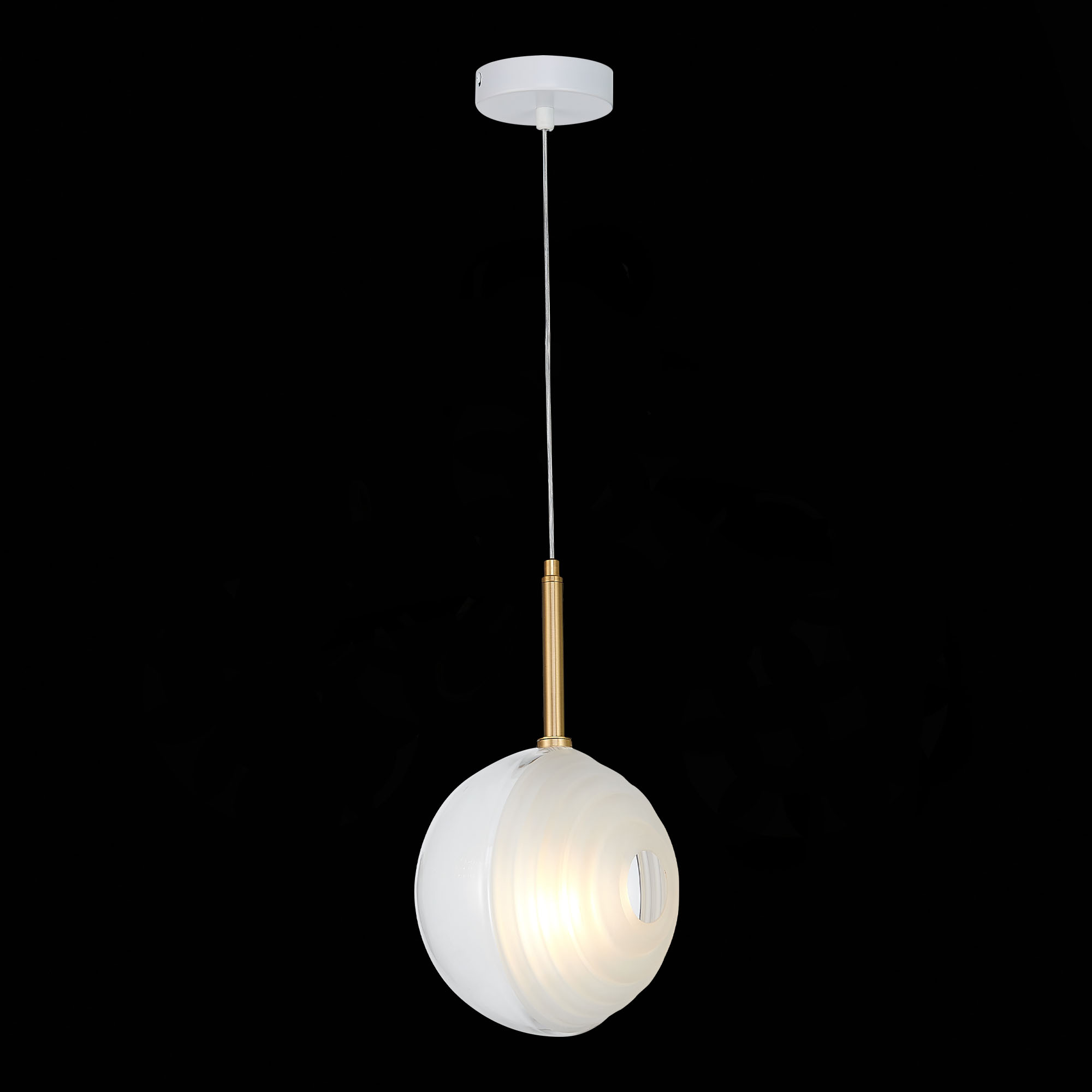 Изображение товара SL1183.503.01 Подвес ST-Luce Латунь/Белый G4 1*5W от магазина N&M Home