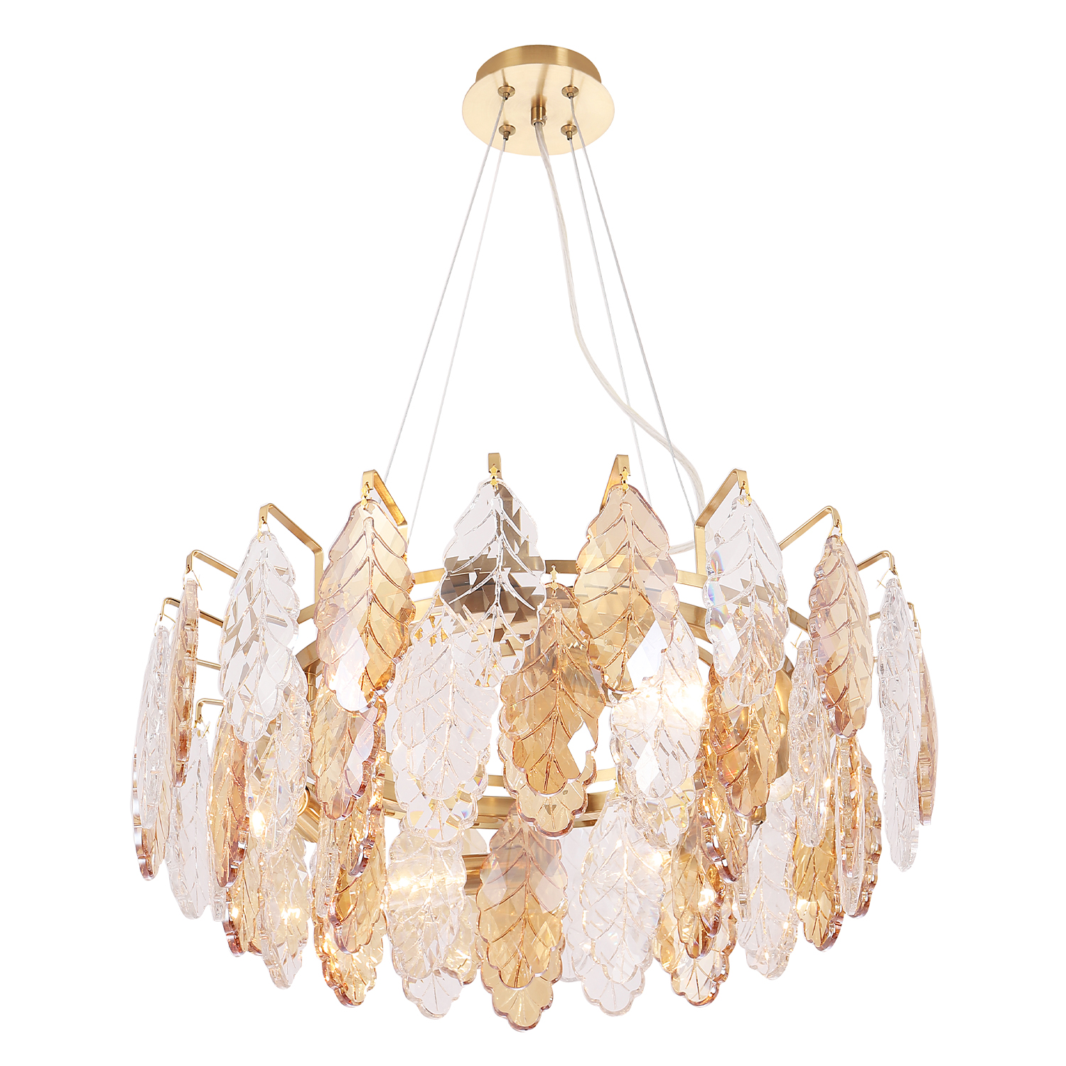 Изображение товара Люстра Crystal Lux TREVI SP6 BRASS от магазина N&M Home