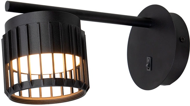 Изображение товара Настенный светильник Atria A8032AP-1BK от магазина N&M Home