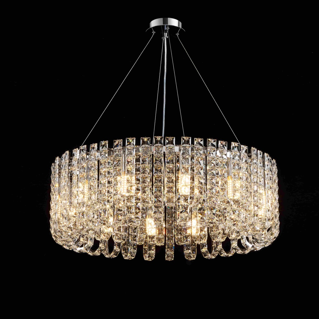 Изображение товара NW082-ф800*H280(1200) CHROME (1) Люстра NW # от магазина N&M Home