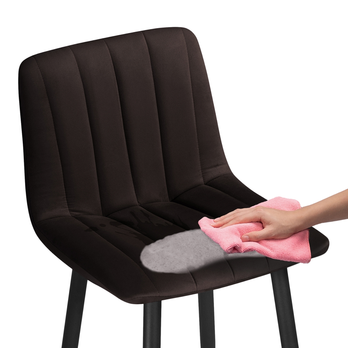 Изображение товара Барный стул Дани коричневый / черный от магазина N&M Home