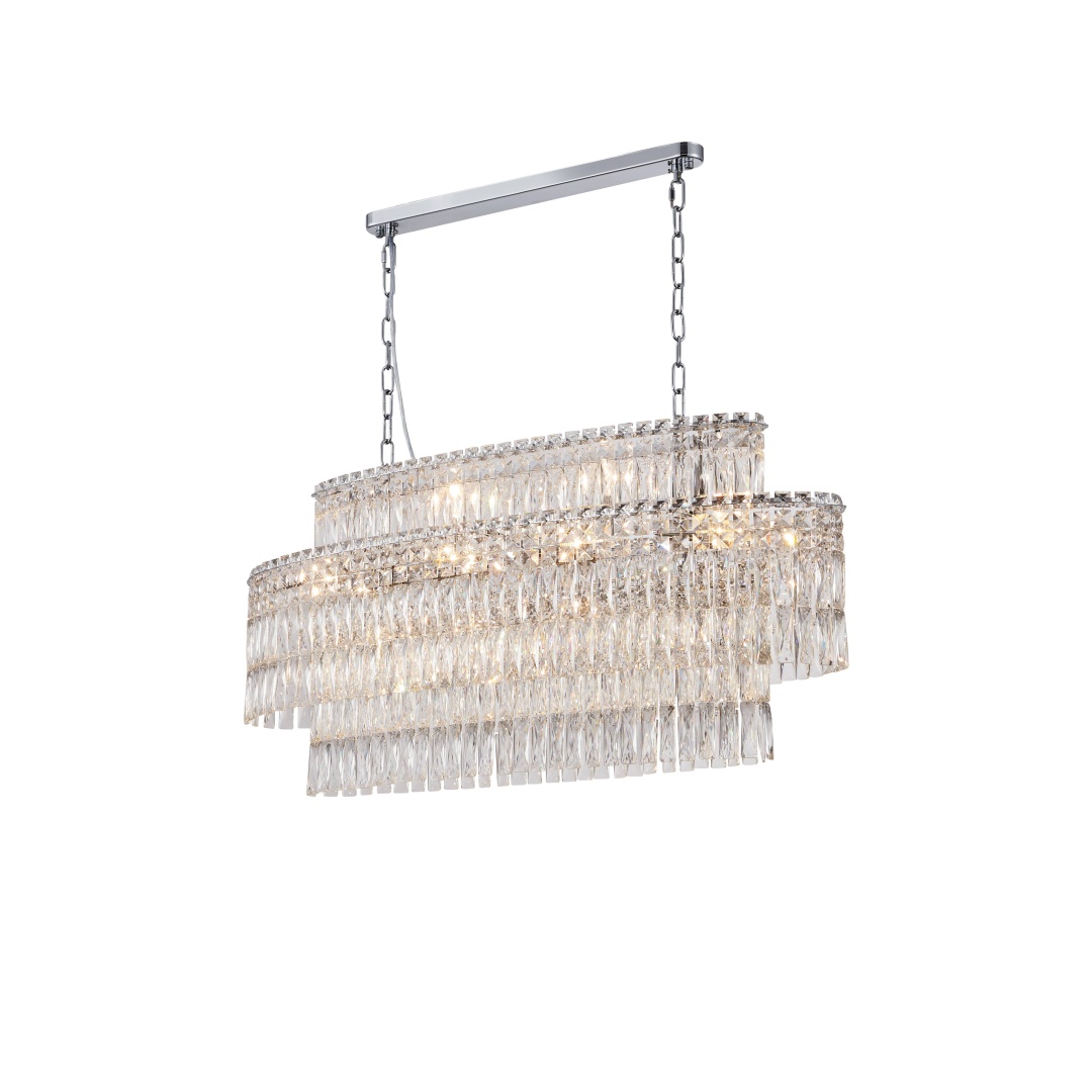 Изображение товара M32-L1000*W300*H460 CHROME (1) Люстра NW # от магазина N&M Home