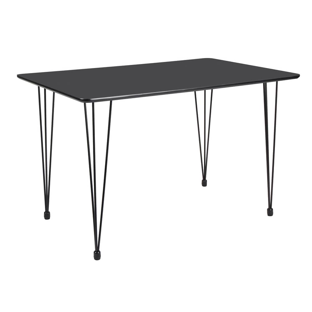 Изображение товара Стол Solution 120x80х75,5см, чёрный от магазина N&M Home