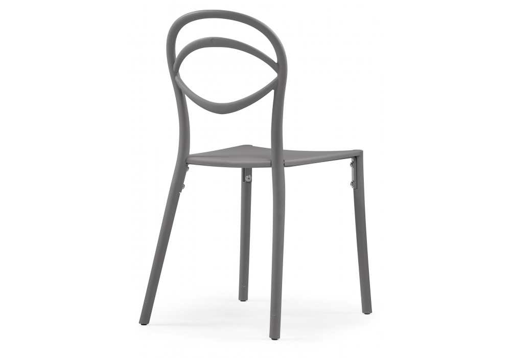 Изображение товара Пластиковый стул Simple gray от магазина N&M Home