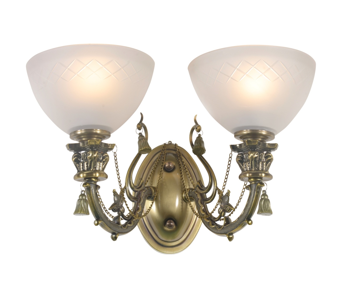Изображение товара W1690/2 AB (1/10) Настенный светильник NW от магазина N&M Home