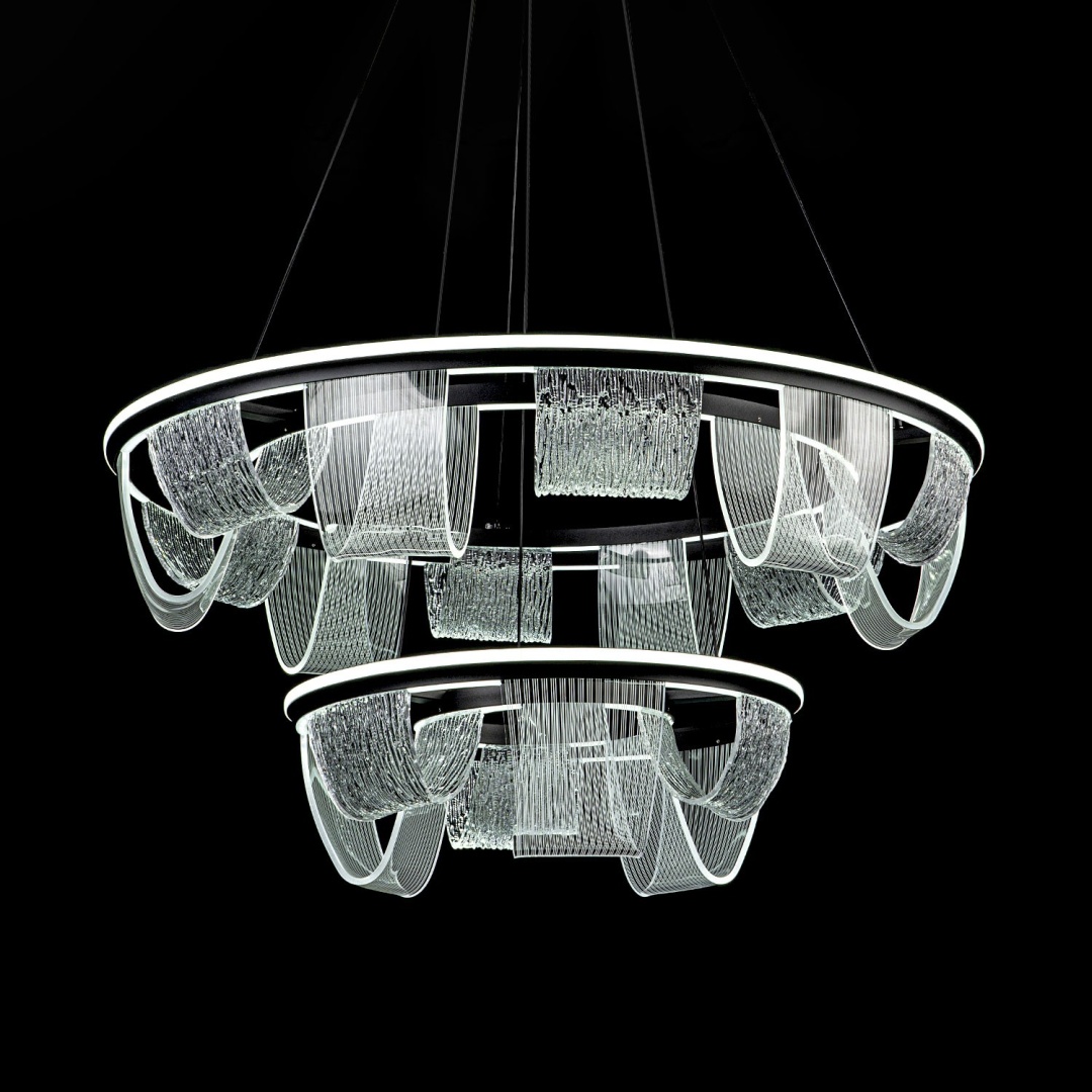 Изображение товара Подвесной cветильник LED4U L7706-800-460 BK от магазина N&M Home