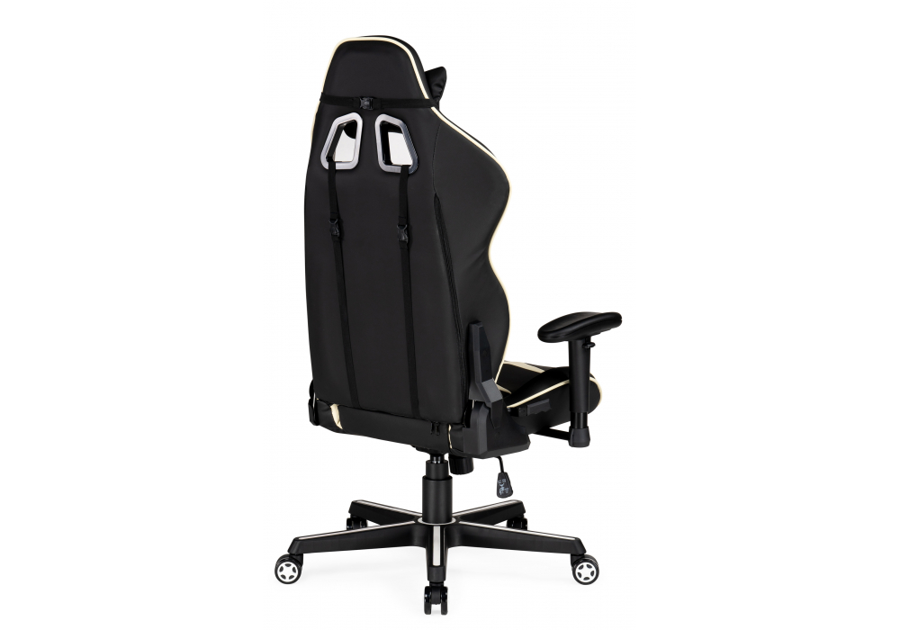 Изображение товара Компьютерное кресло Racer черное / бежевое от магазина N&M Home