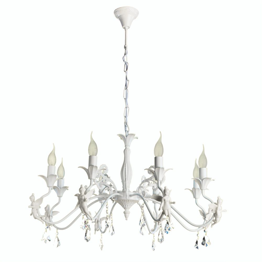 Изображение товара Подвесная люстра Angelina A5349LM-8WH от магазина N&M Home