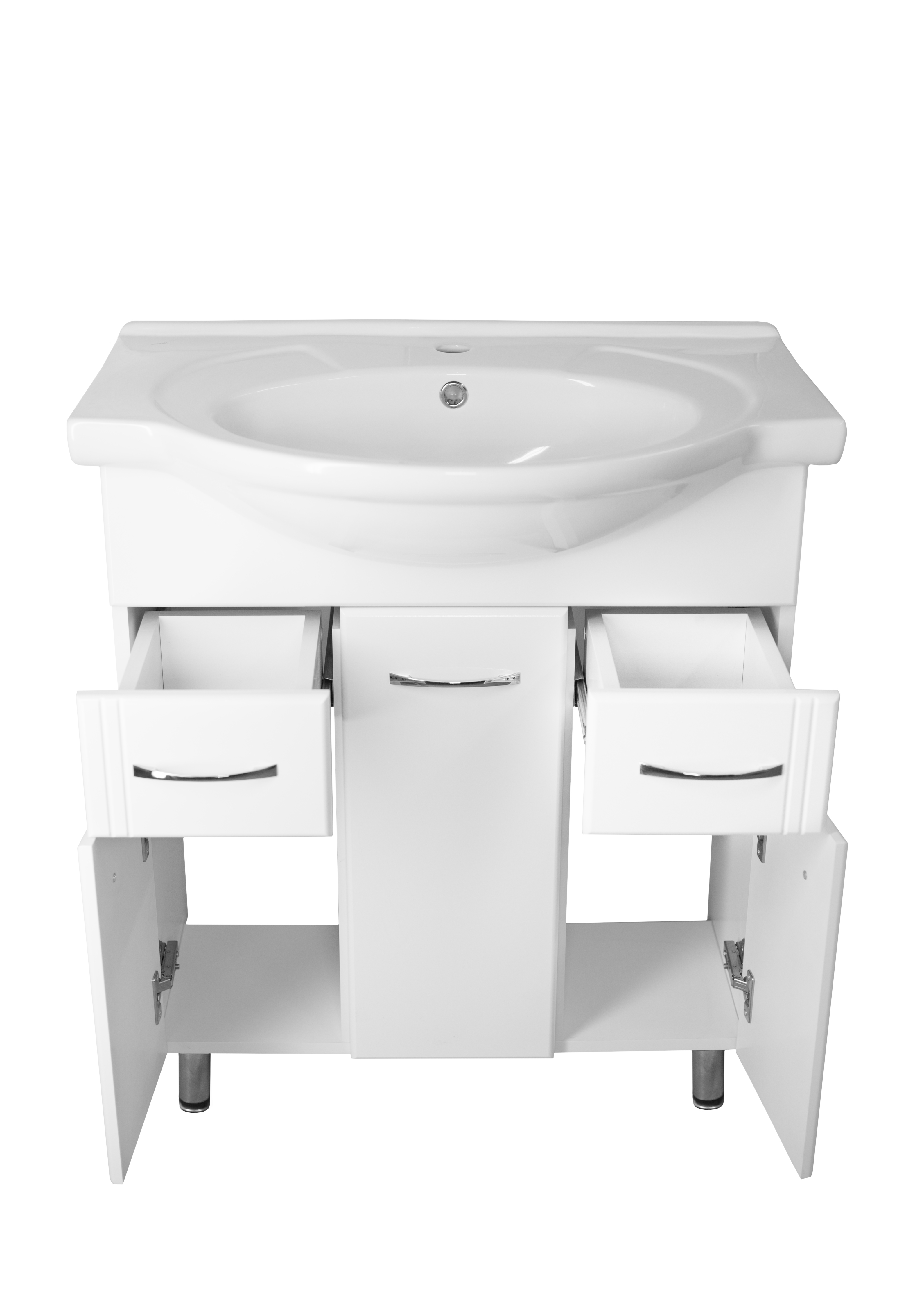 Изображение товара Тумба 26 (2 ящ.) под умывальник Байкал 75 от магазина N&M Home