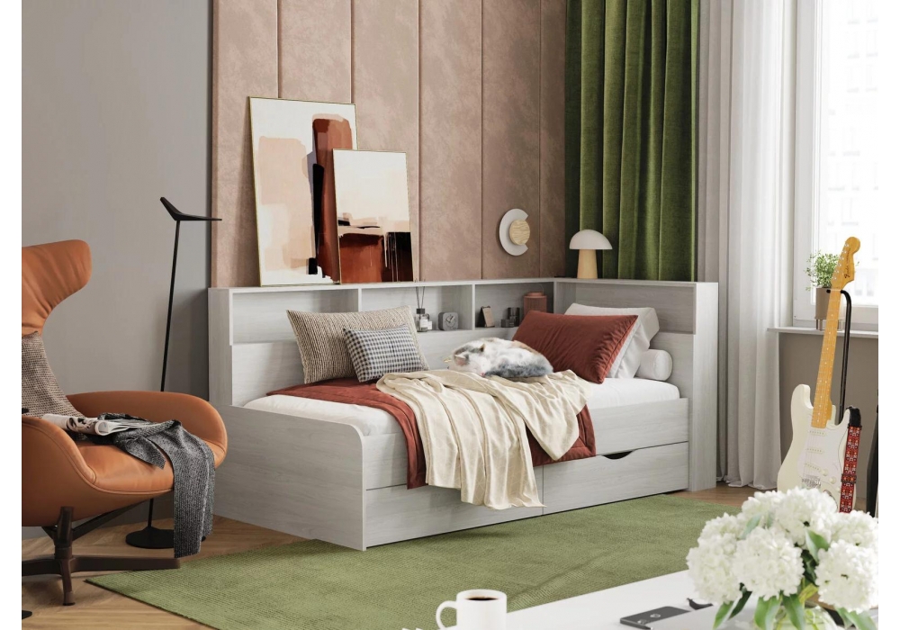 Изображение товара Кровать Амер 190х80 анкор светлый от магазина N&M Home