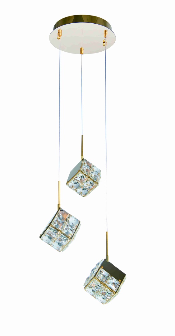 Изображение товара 6009E/3A GOLD+CLEAR (1) Люстра NW от магазина N&M Home