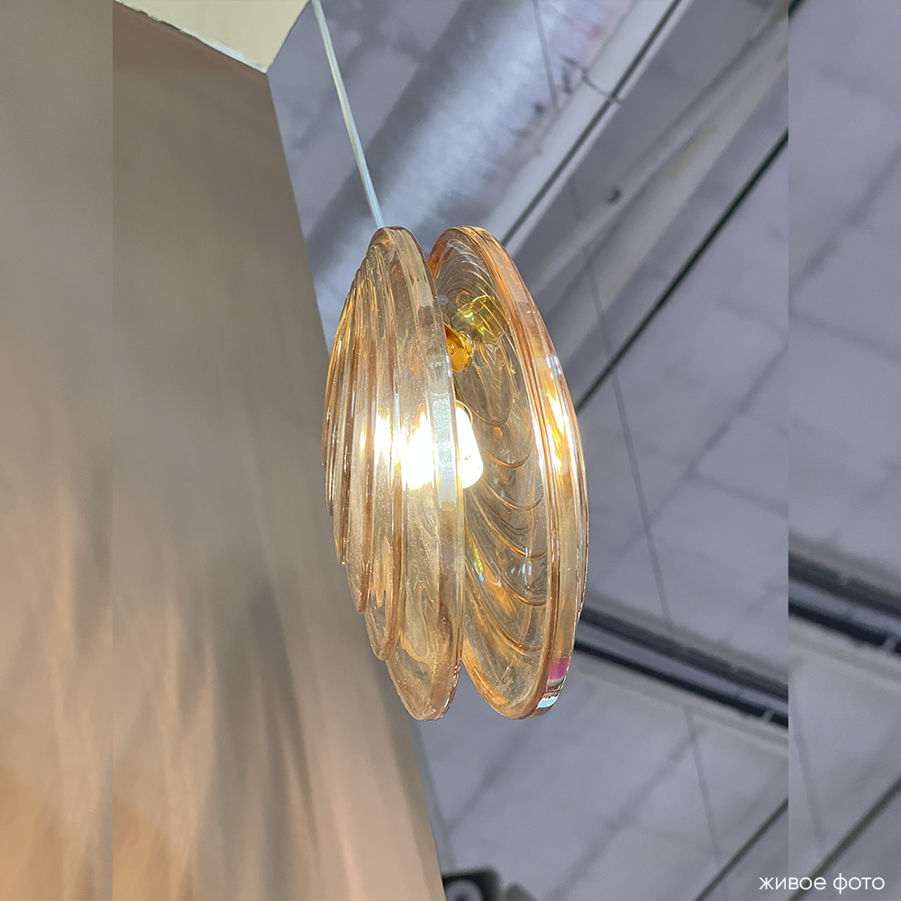 Изображение товара Светильник подвесной Crystal Lux MAR SP1 AMBER от магазина N&M Home