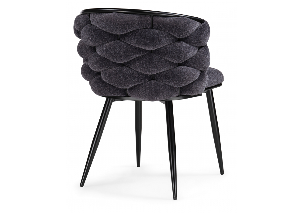 Изображение товара Стул на металлокаркасе на металлокаркасе Rendi gray-blue / black от магазина N&M Home