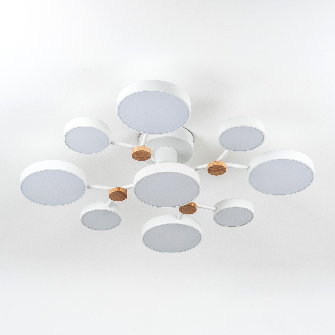 Изображение товара Потолочный cветильник LED4U L3201-780 WT от магазина N&M Home