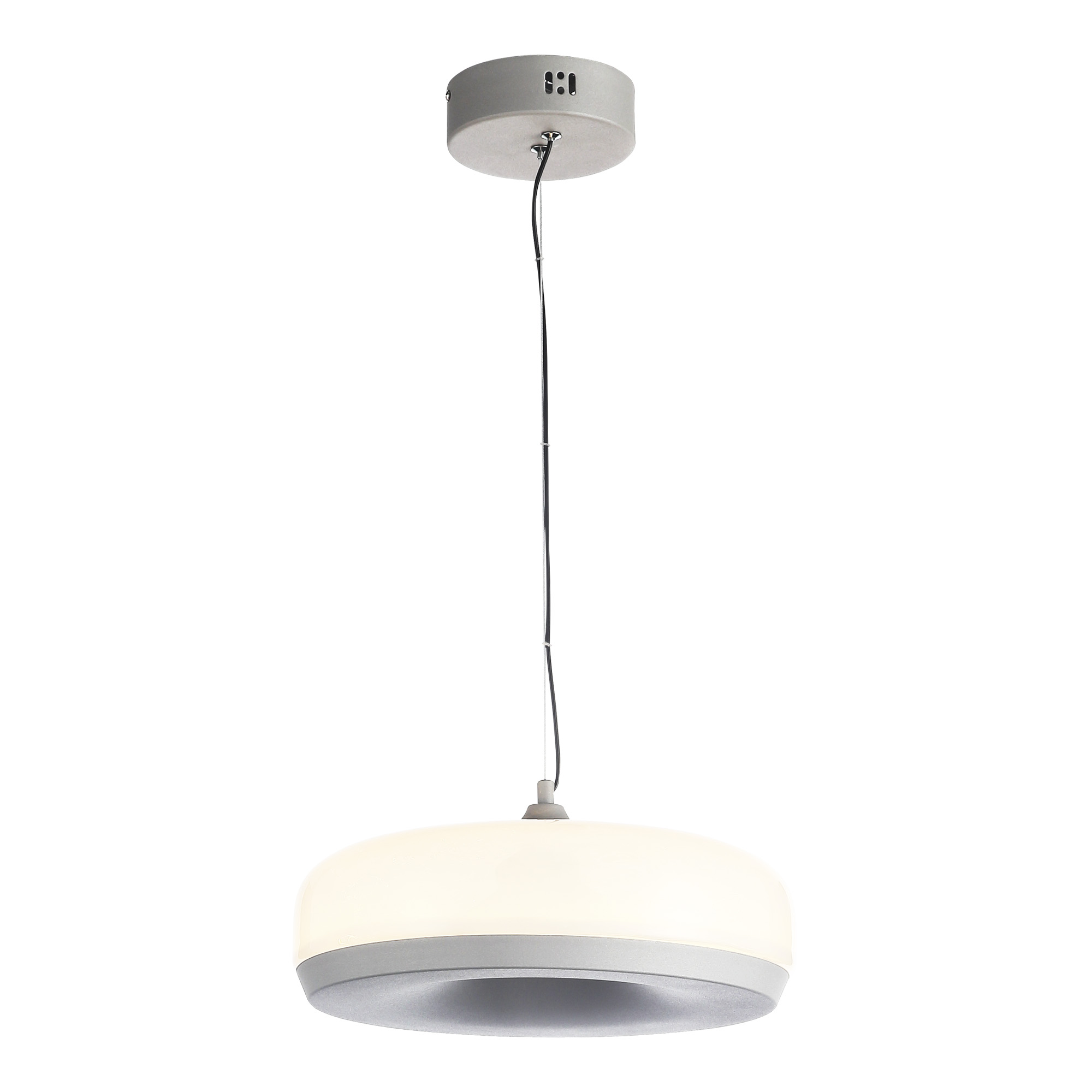 Изображение товара SL6014.503.01 Светильник подвесной ST-Luce Серый/Молочный LED 1*42W 3000K от магазина N&M Home