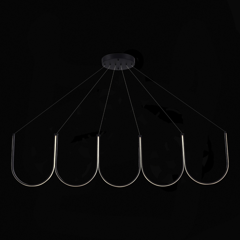 Изображение товара SL6202.413.01 Светильник подвесной ST-Luce Черный LED 1*68W 3000K от магазина N&M Home
