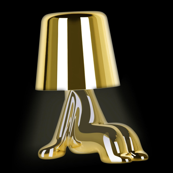 Изображение товара Интерьерная настольная лампа Brothers 10233/D Gold от магазина N&M Home