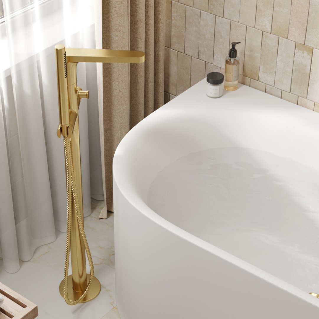 Изображение товара Schunter 8221 Смеситель напольный для ванны от магазина N&M Home