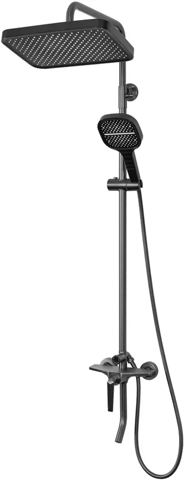 Изображение товара Душевая система Hansberge H5068 Графит от магазина N&M Home