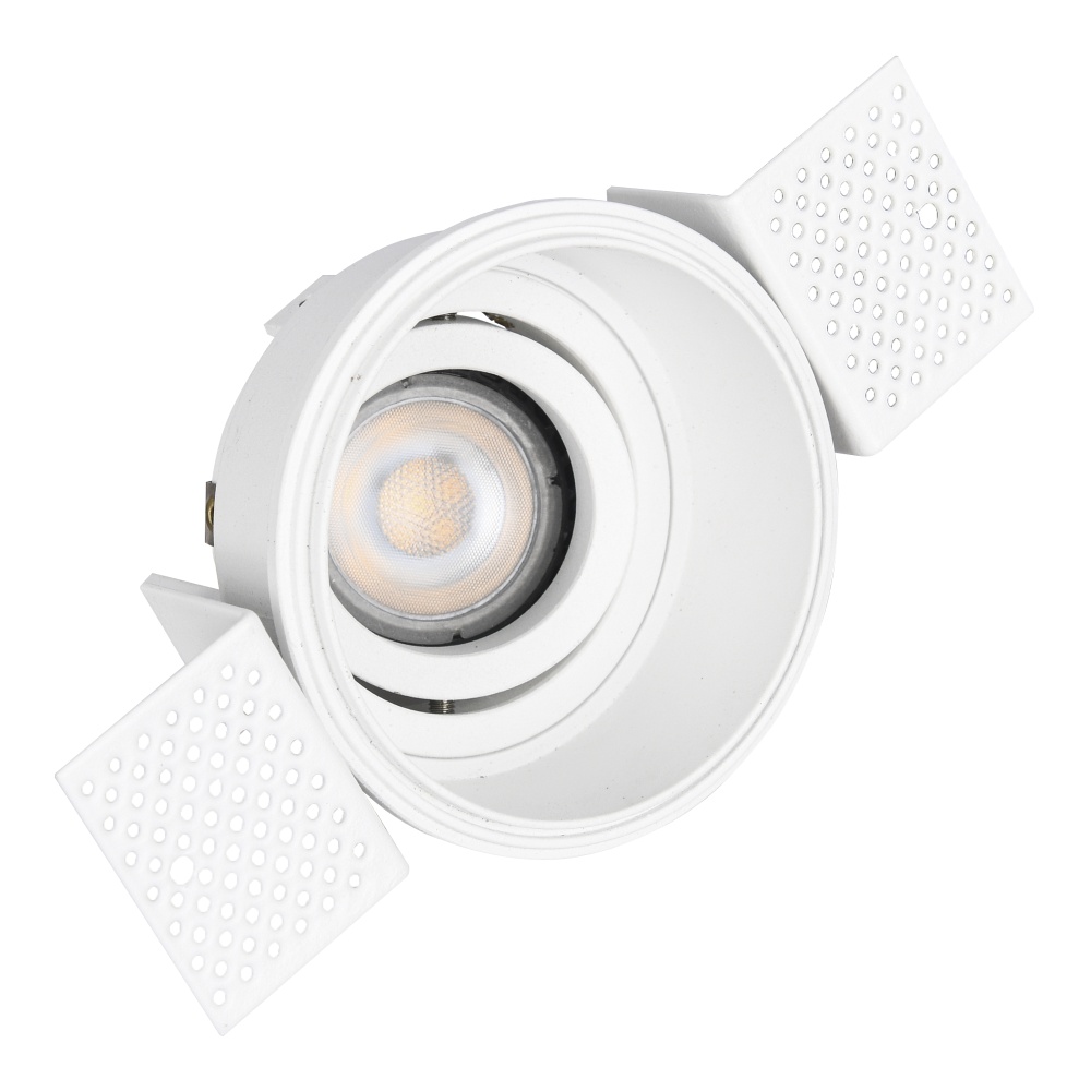 Изображение товара ST262.508.01 Св-к встр. Белый GU10 1*50W IP20 D91,5xH5,2 220V Без ламп от магазина N&M Home