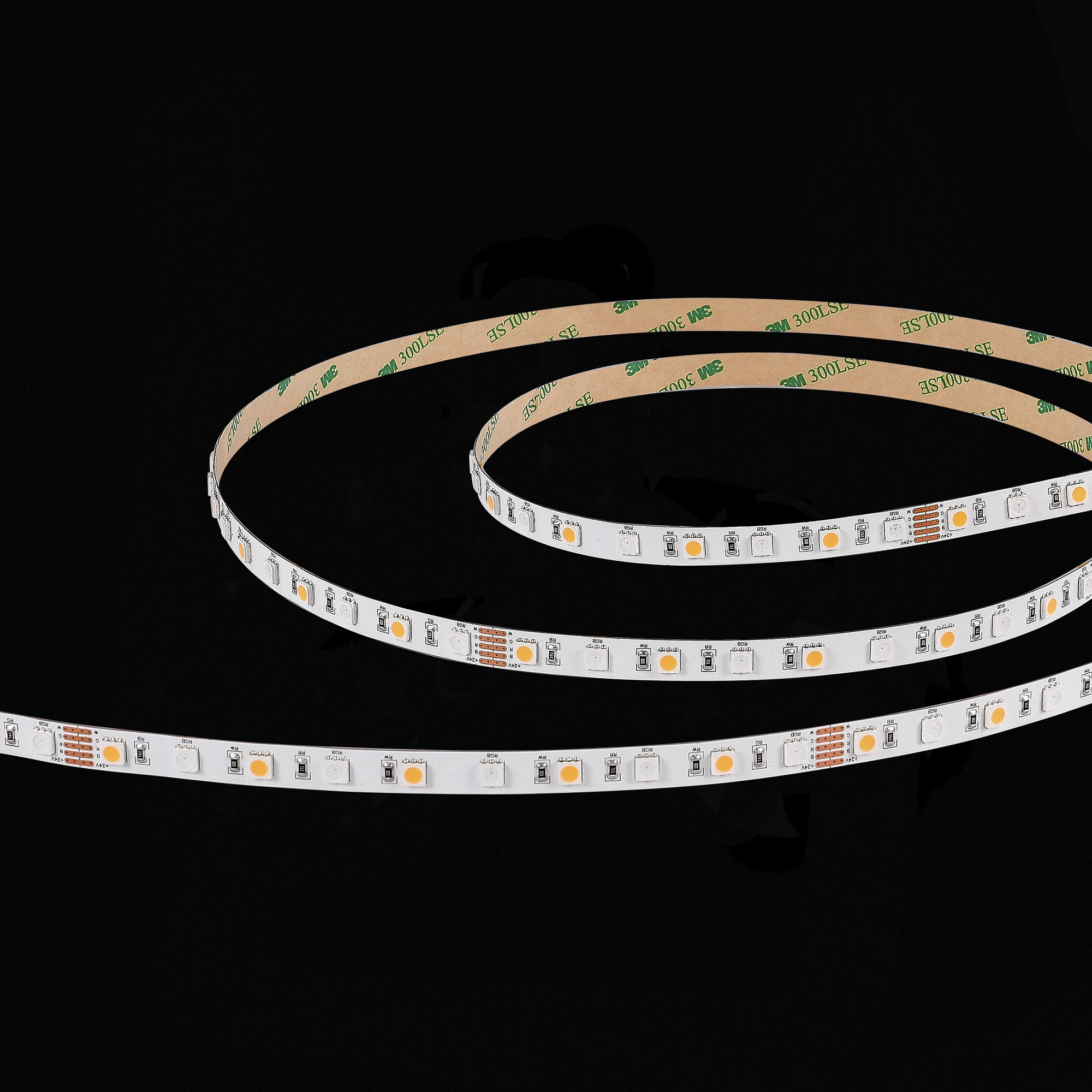 Изображение товара ST019.318.20RGBW Светодиодная лента SMD5050  - -*86W 3000K+RGB 300Lm Ra>90 IP20 L1 000xW10xH- 24V от магазина N&M Home