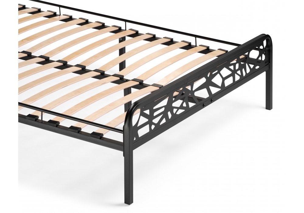Изображение товара Кровать Кубо 160х200 черный от магазина N&M Home