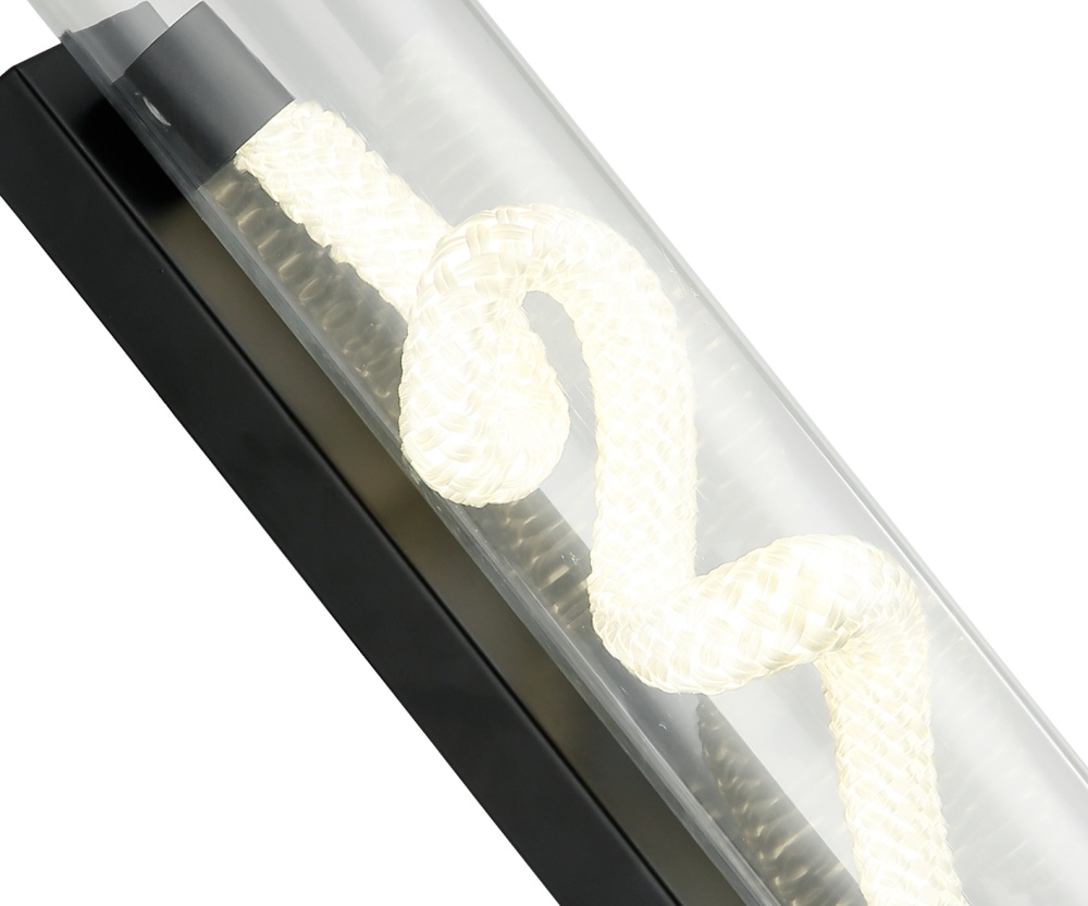 Изображение товара 08490,19 Бра Агнеса черный d8 h38 Led 20W (4000K) от магазина N&M Home