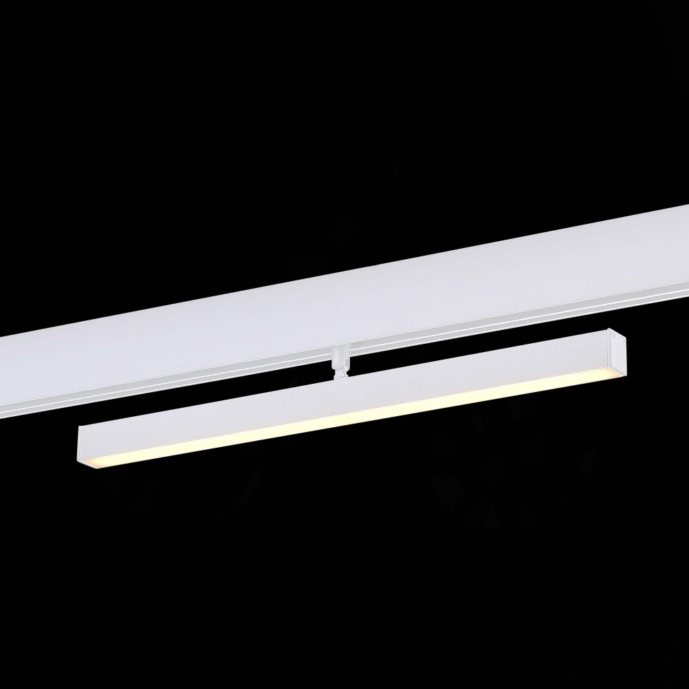 Изображение товара ST802.536.12 Магнитный трековый светильник Белый LED 1*12W 3000K 900Lm Ra>90 120° IP20 L405xW22,5xH9 от магазина N&M Home