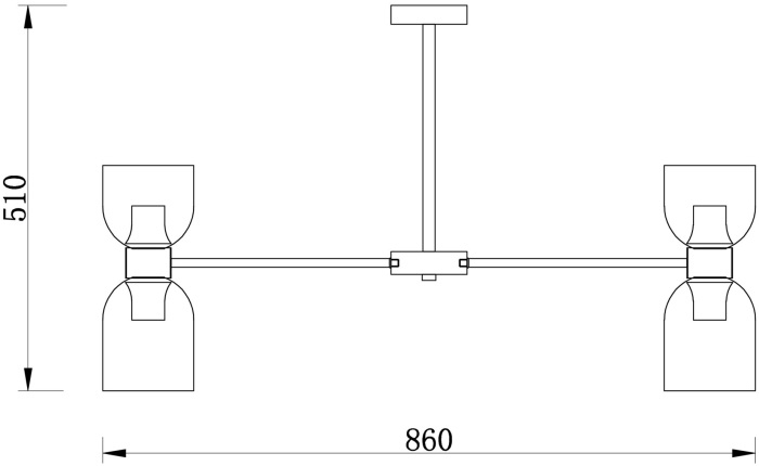 Изображение товара Потолочная люстра Savia FR5203PL-16CH1 от магазина N&M Home