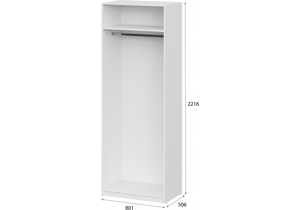 Изображение товара Шкаф Даиго 800 меланж от магазина N&M Home