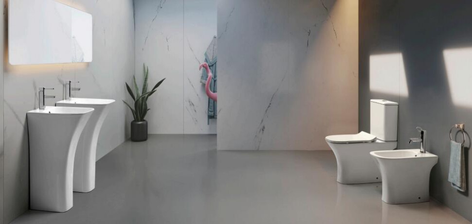 Изображение товара Унитаз напольный CeramaLux 1215A от магазина N&M Home