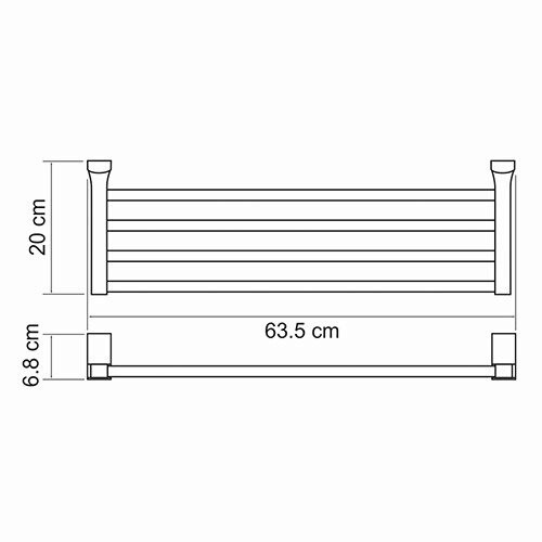 Изображение товара Exter K-5211 Полка для полотенец от магазина N&M Home