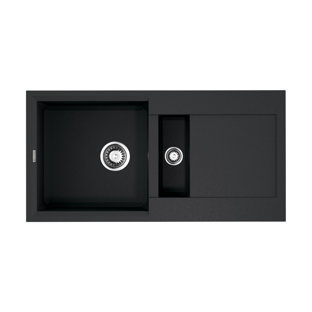 Изображение товара Omoikiri Sakaime 86-2-BL Tetogranit/черный от магазина N&M Home
