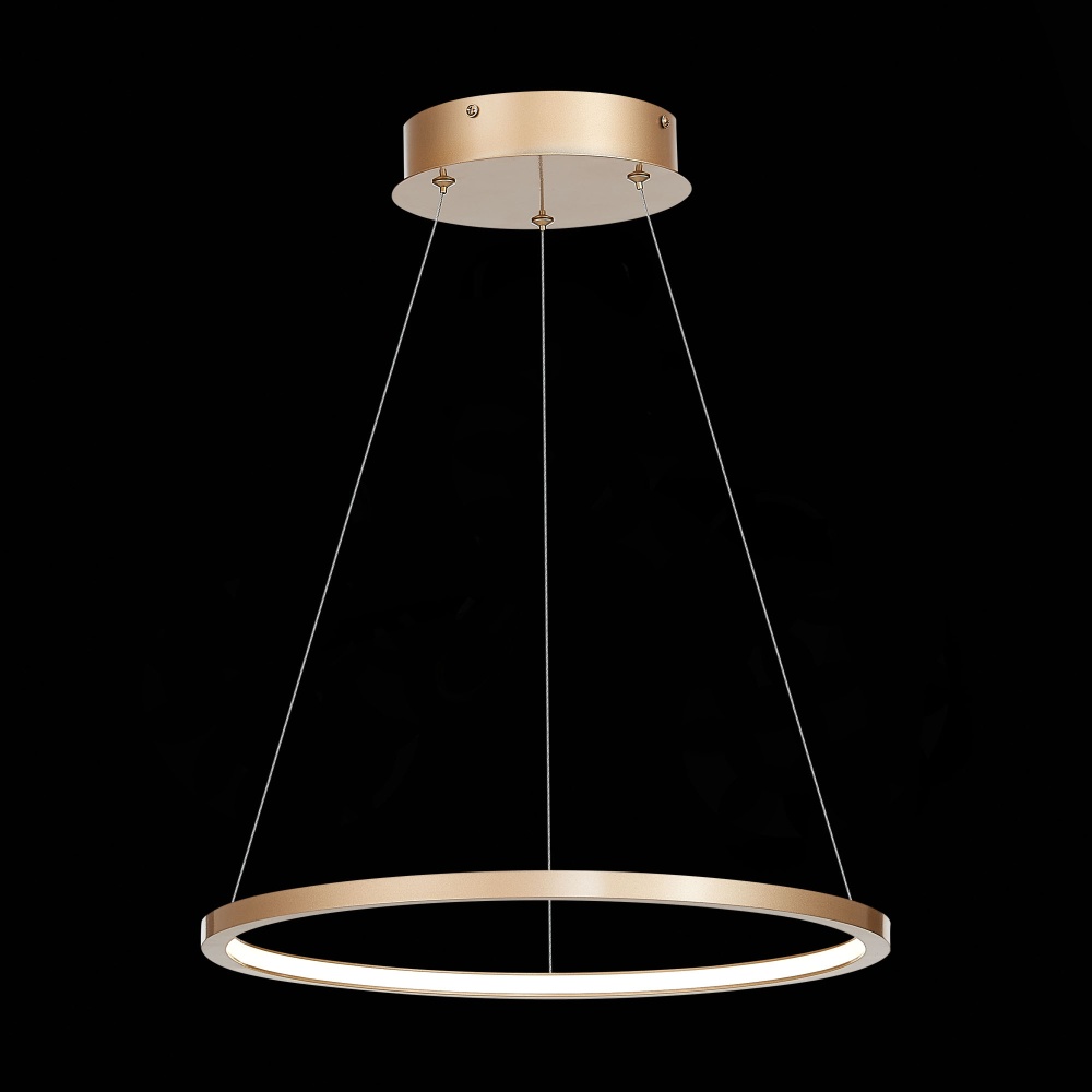 Изображение товара ST603.243.22 Светильник подвесной ST-Luce Золотистый/Белый LED 1*22W 4000K от магазина N&M Home