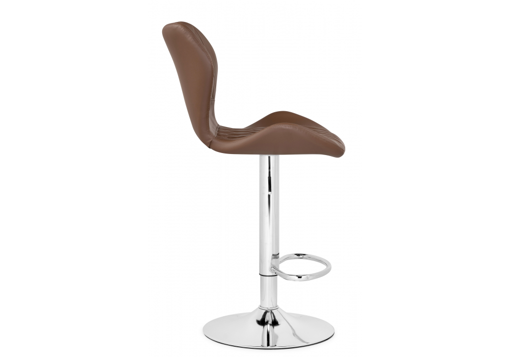 Изображение товара Барный стул Porch brown / chrome от магазина N&M Home