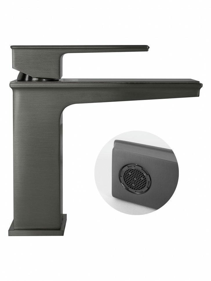 Изображение товара Cмеситель для раковины Hansberge H1070 Графит от магазина N&M Home