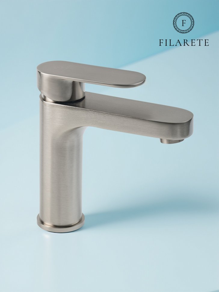 Изображение товара Cмеситель для раковины FILARETE Retta FL5030 (Никель) от магазина N&M Home