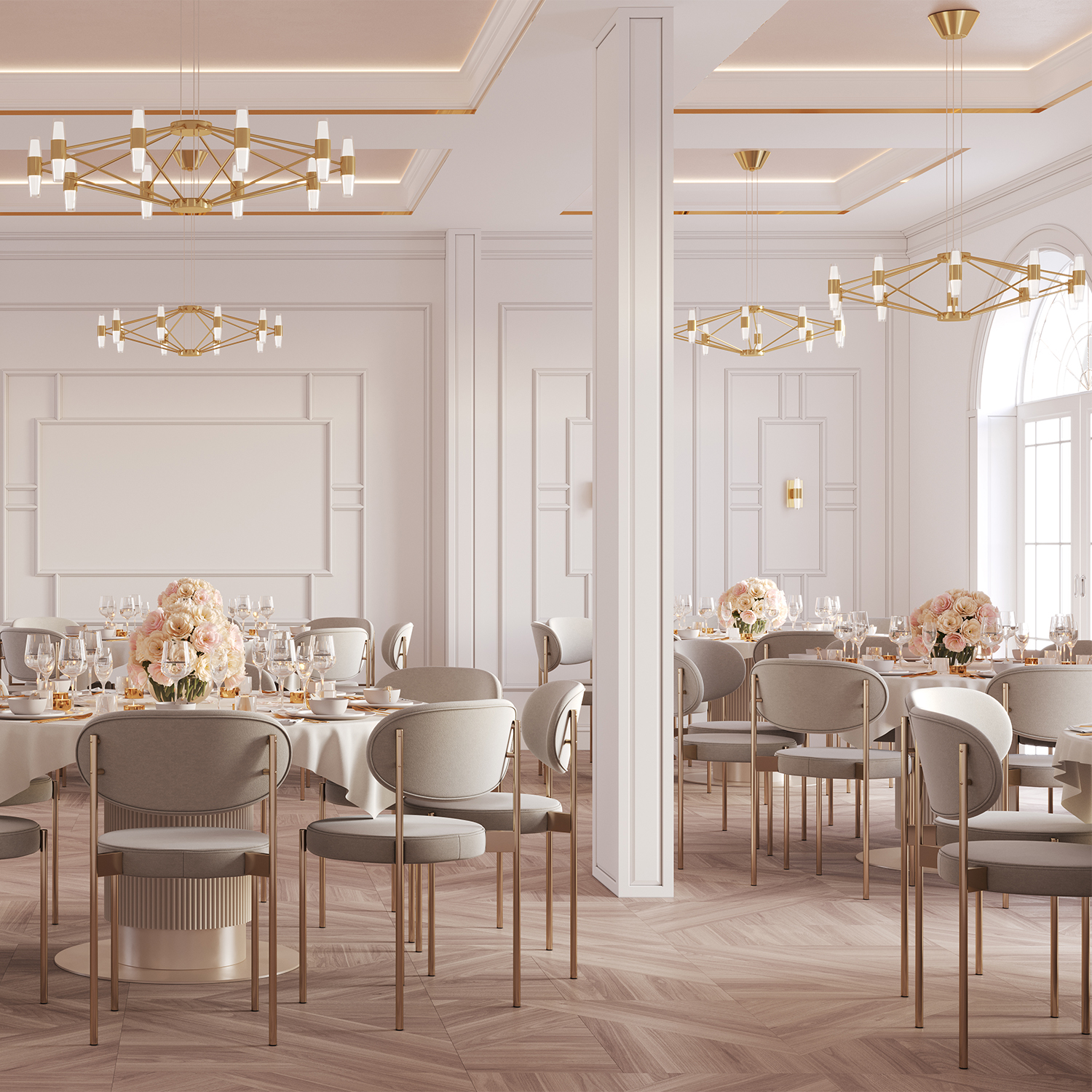 Изображение товара Люстра Crystal Lux DOROTEA SP10 GOLD от магазина N&M Home