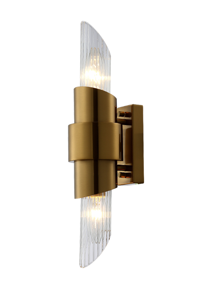 Изображение товара Бра Crystal Lux JUSTO AP2 BRASS от магазина N&M Home