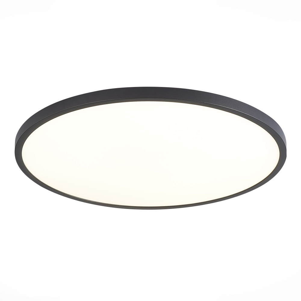 Изображение товара ST601.432.18 Светильник потолочный Черный LED 1*18W 3000K 1 620Lm Ra>90 120° IP20 D225xH25 180-240V от магазина N&M Home
