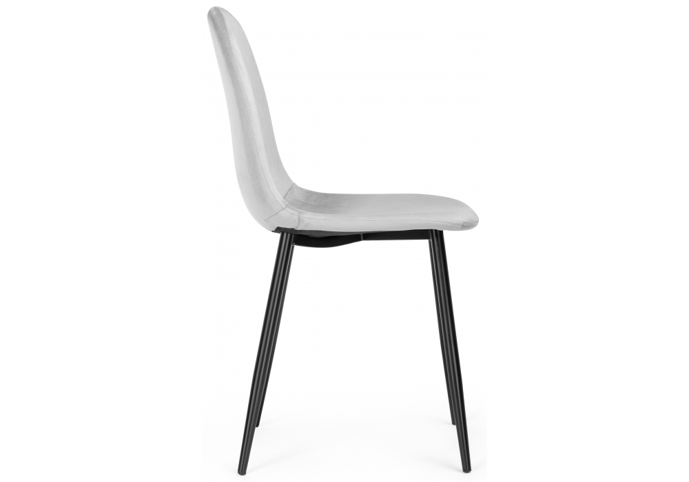 Изображение товара Стул на металлокаркасе Lilu light grey / black от магазина N&M Home