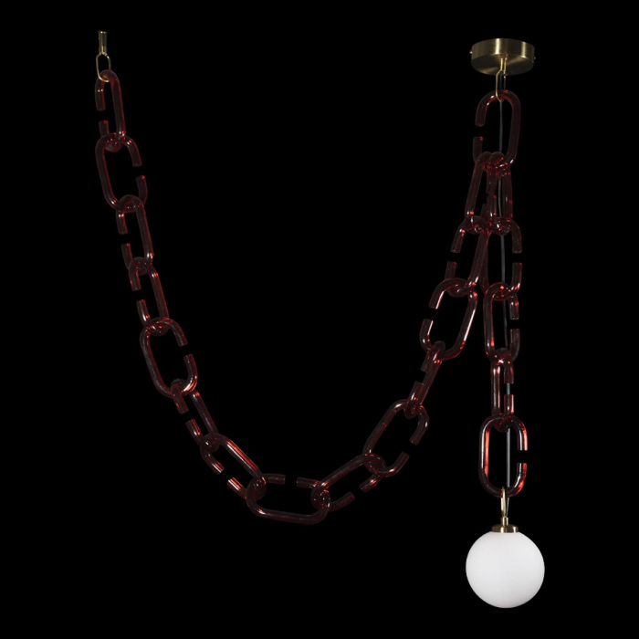 Изображение товара Подвесной светильник Chain 10128C Red от магазина N&M Home