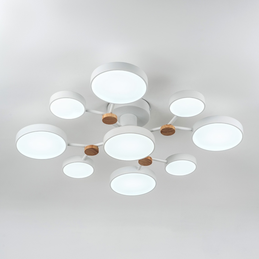 Изображение товара Потолочный cветильник LED4U L3201-780 WT от магазина N&M Home
