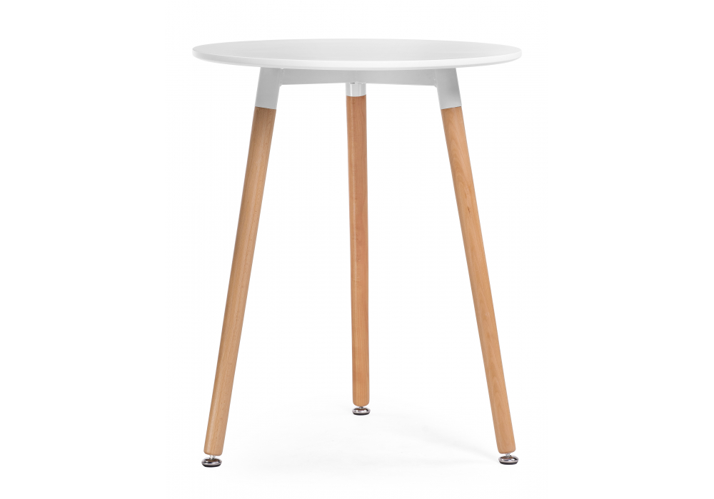 Изображение товара Стол деревянный Lorini 60 white / wood от магазина N&M Home