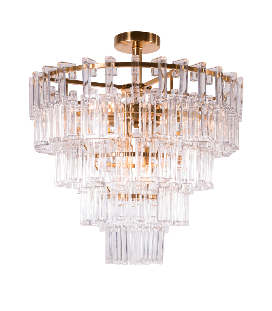 Изображение товара 2430P/10 PT BRS (1) Люстра NW # от магазина N&M Home