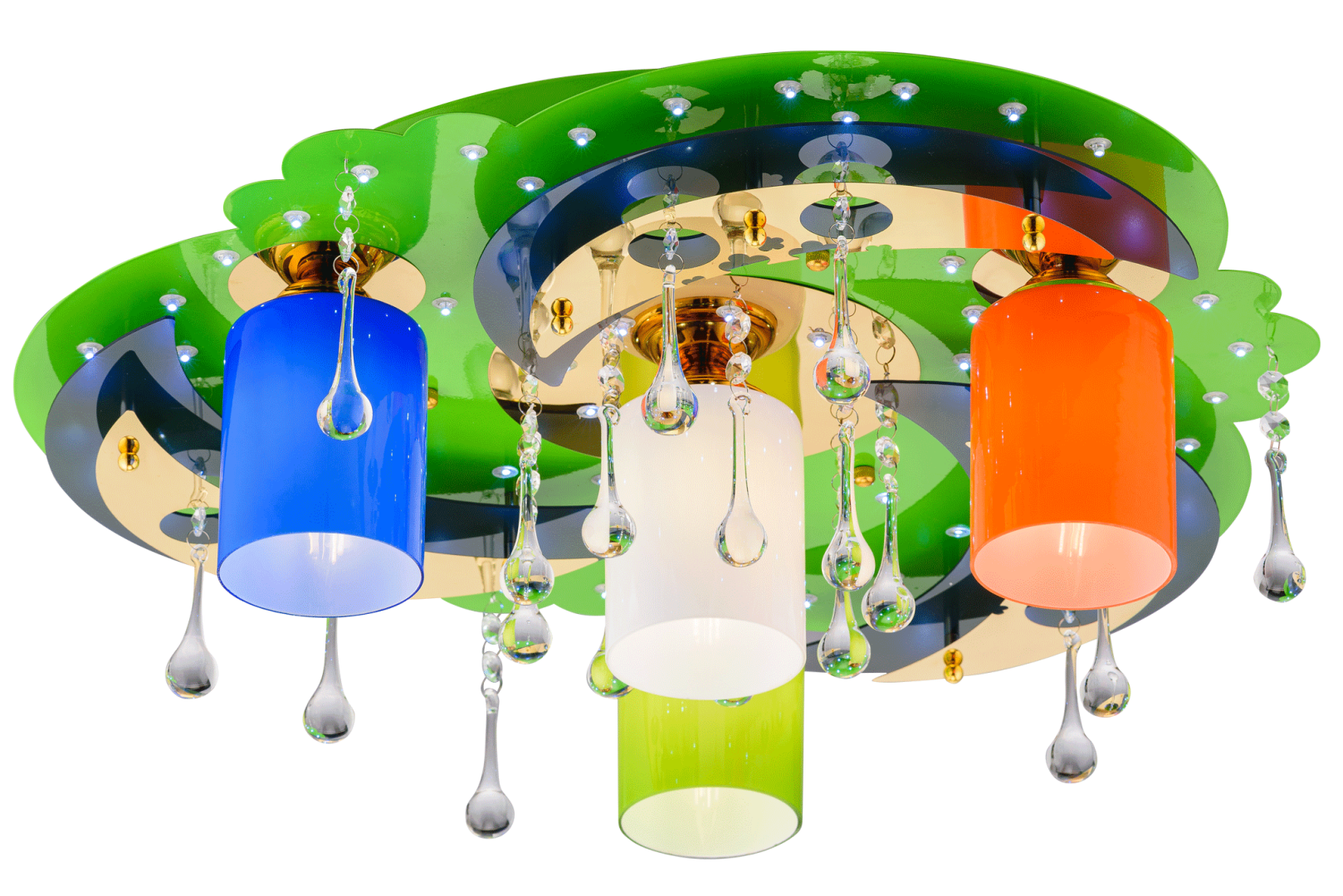 Изображение товара 8384/4 GN+GD MIX (1) Люстра от магазина N&M Home
