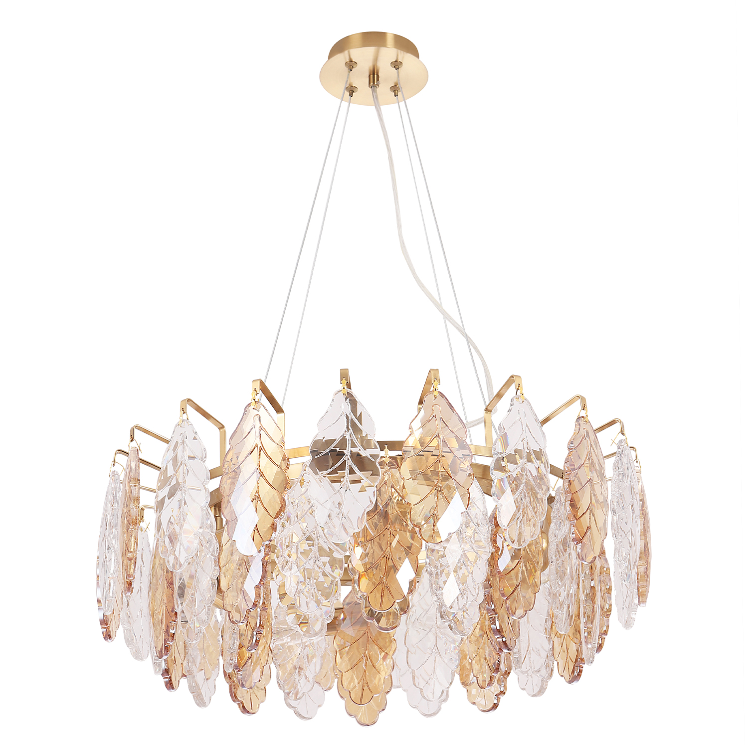 Изображение товара Люстра Crystal Lux TREVI SP6 BRASS от магазина N&M Home