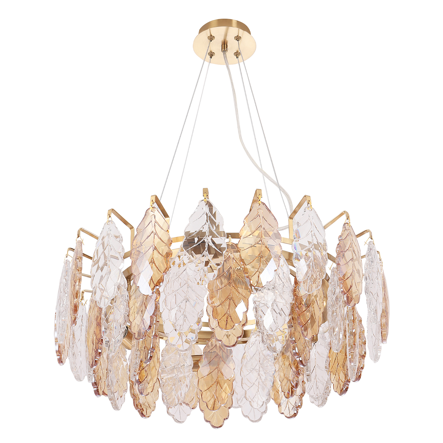 Изображение товара Люстра Crystal Lux TREVI SP6 BRASS от магазина N&M Home