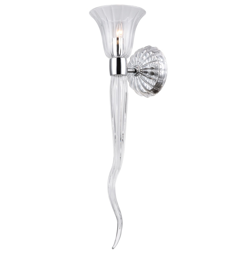 Изображение товара Бра Crystal Lux LINDA AP1 CHROME от магазина N&M Home
