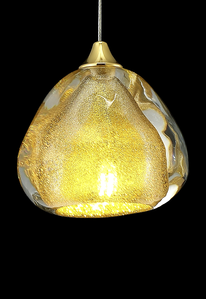Изображение товара Светильник подвесной Crystal Lux VERANO SP1 GOLD от магазина N&M Home
